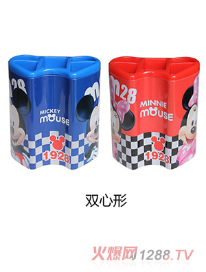 50克水果味软糖（双心形笔筒）