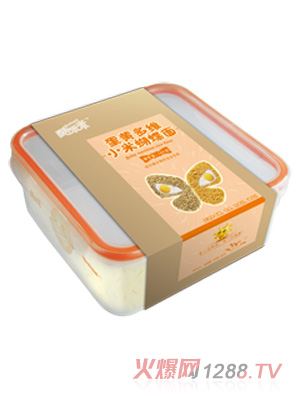 酷乐米蛋黄多维小米蝴蝶面