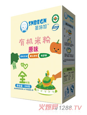 圣培加原味有机米粉