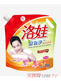 洛娃富氧净低泡洗衣液