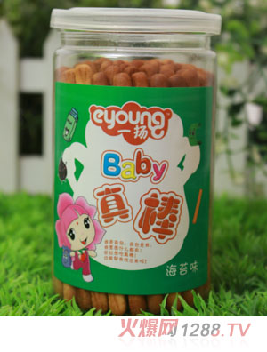 一扬海苔味Baby真棒136克