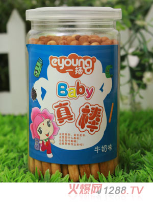 一扬牛奶味Baby真棒136克