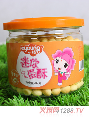 一扬蛋黄味迷你蛋酥80克