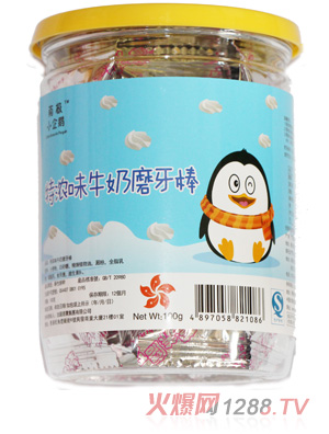 南极小企鹅特浓味牛奶磨牙棒