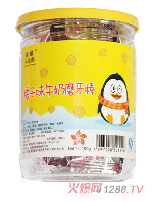南极小企鹅橘子味磨牙棒