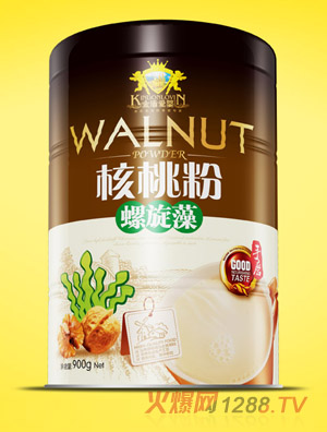 金盾爱婴螺旋藻核桃粉铁听