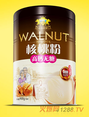 金盾爱婴高钙无糖核桃粉铁听