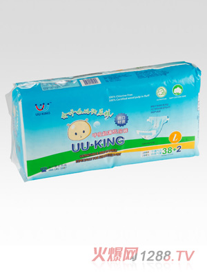UU·KING呼吸超薄纸尿裤L码中包装