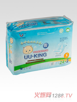 UU·KING呼吸超薄纸尿裤S码小包装