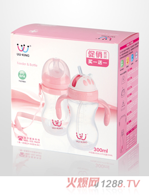 UUKINGPPƿ300ml+PPˮ300mlɫװװ
