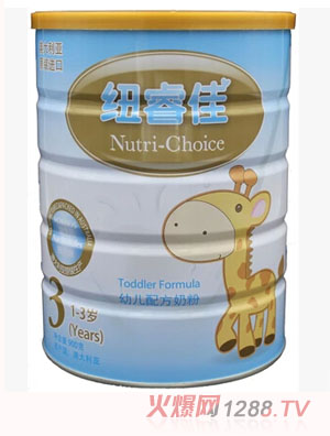 纽睿佳婴幼儿奶粉3段