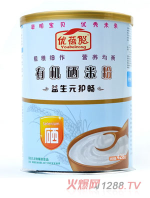优蓓聪有机硒米粉益生元护畅配方（铁听）