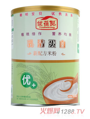 优蓓聪乳清蛋白优+营养米粉(铁听)