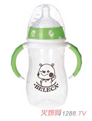 贝乐嘉PP奶瓶240ML（绿色）