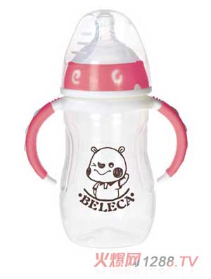 贝乐嘉PP奶瓶240ML（红色）