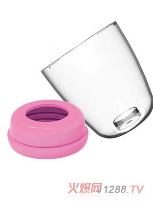 伊斯卡尔标准口径奶瓶旋盖组合（红）