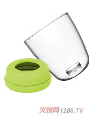 伊斯卡尔标准口径奶瓶旋盖组合（绿）