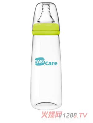 伊斯卡尔240mlPP标准口径奶瓶（黄）