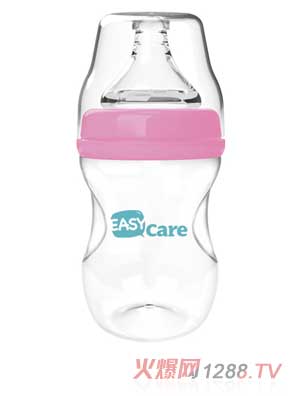 伊斯卡尔160mlPP宽口径奶瓶（红）