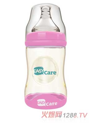 伊斯卡尔160mlPPSU宽口径感温奶瓶（红）