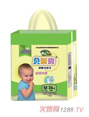 貝嬰爽成長褲M碼26片