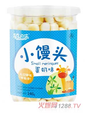 聪贝乐蛋奶味小馒头-火爆孕婴童招商网