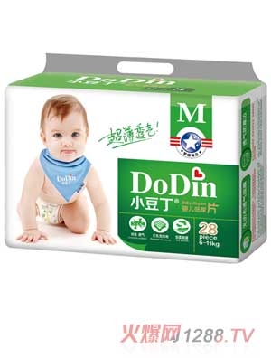 小豆丁婴儿纸尿片M码