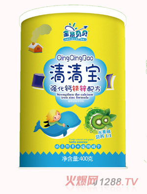 金頂貝貝強(qiáng)化鈣鐵鋅配方清清寶