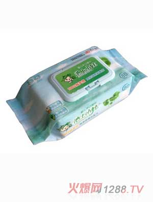 池上小娃婴儿湿巾80片独立包