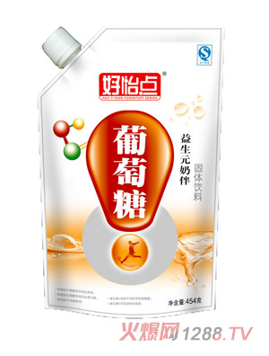 好怡點(diǎn)益生元奶伴侶葡萄糖454克