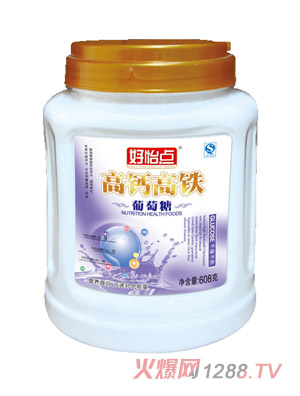 好怡點高鈣高鐵葡萄糖608克