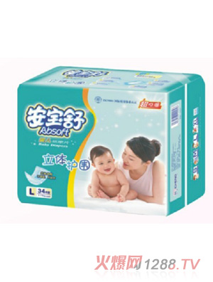 安宝舒婴儿纸尿片L大码