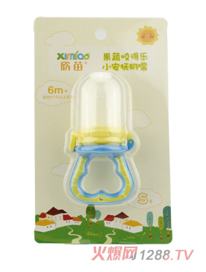 果蔬咬得樂(lè )S型安撫奶嘴
