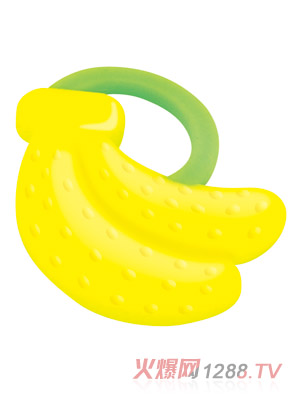 爱乐宝香蕉硅胶牙胶