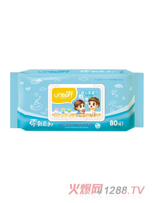 优妮舒零敏柔和柔湿巾
