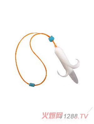 爱吖吖创新带硅胶线玉米磨牙棒