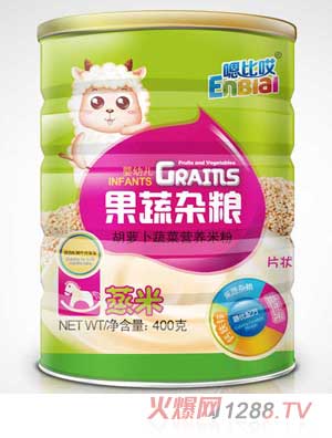 嗯比哎果蔬杂粮胡萝卜蔬菜营养米粉