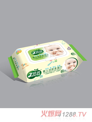 娇润婴儿80片手口湿巾