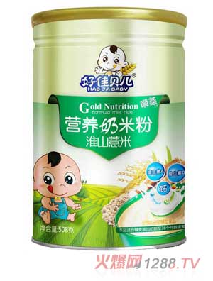 好佳贝儿淮山薏米营养奶米粉