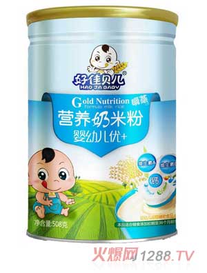 好佳贝儿婴幼儿优+营养奶米粉