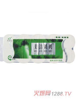 美洁贝贝超爽无芯10卷850g