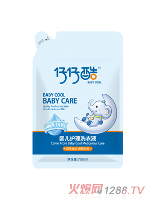 仔仔酷婴儿护理洗衣液750ml