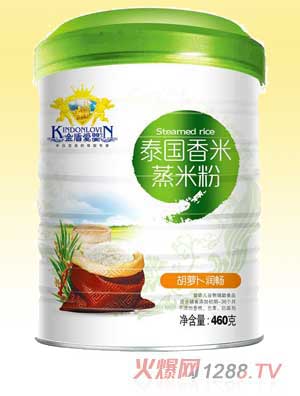 金盾愛(ài)嬰胡蘿卜潤暢泰國香米蒸米粉