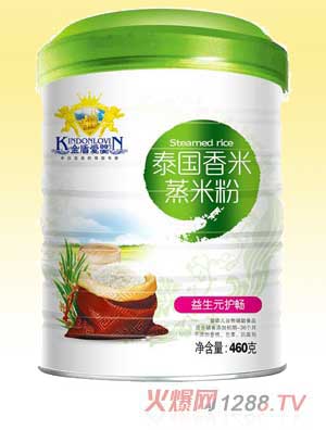 金盾愛(ài)嬰益生元護暢泰國香米蒸米粉