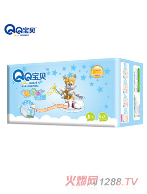 QQ宝贝魔术贴训练裤S40片