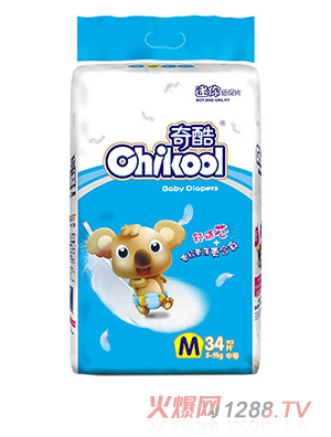 奇酷迷你紙尿片M34片