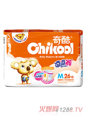 奇酷酷炫逗逗褲M(mǎn)26片
