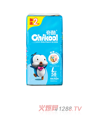 奇酷藍品鵝紙尿褲L58片