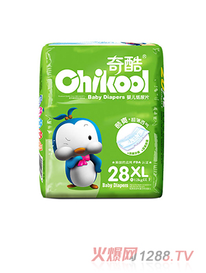 奇酷藍品鵝紙尿片XL28片