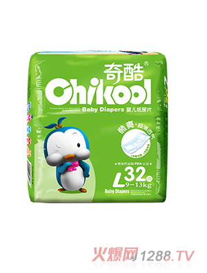 奇酷藍品鵝紙尿片L32片